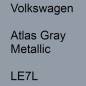 Preview: Volkswagen, Atlas Gray Metallic, LE7L.